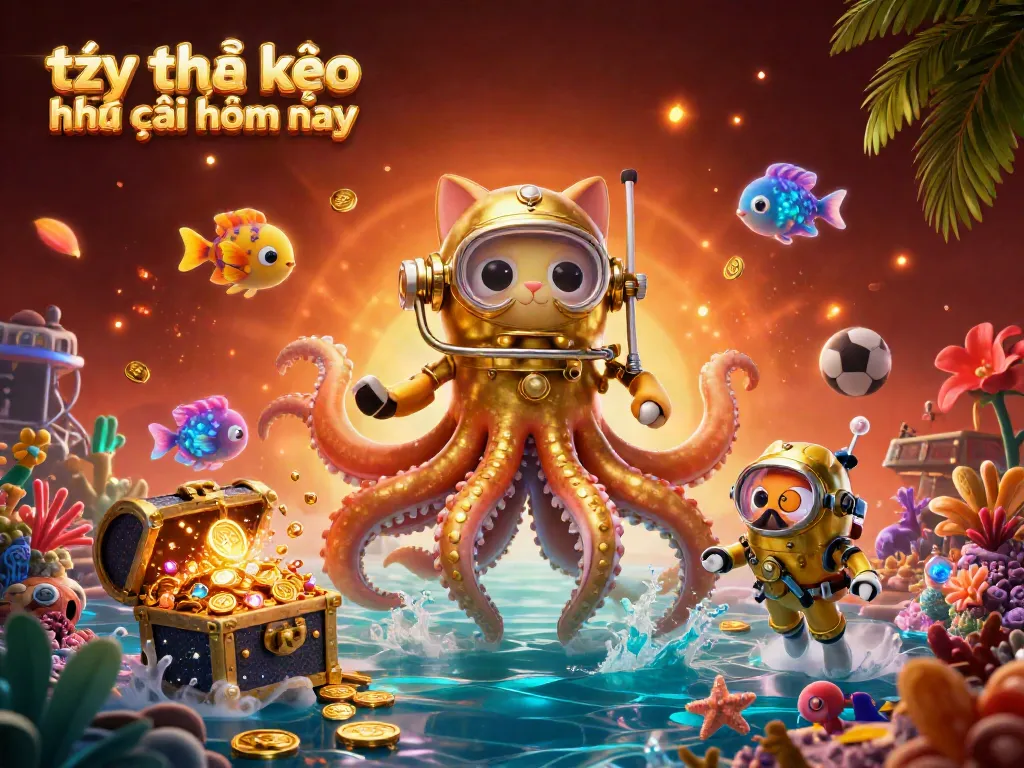Experience thrilling sports betting moments with tỷ lệ kèo nhà cái hôm nay in a captivating underwater adventure.